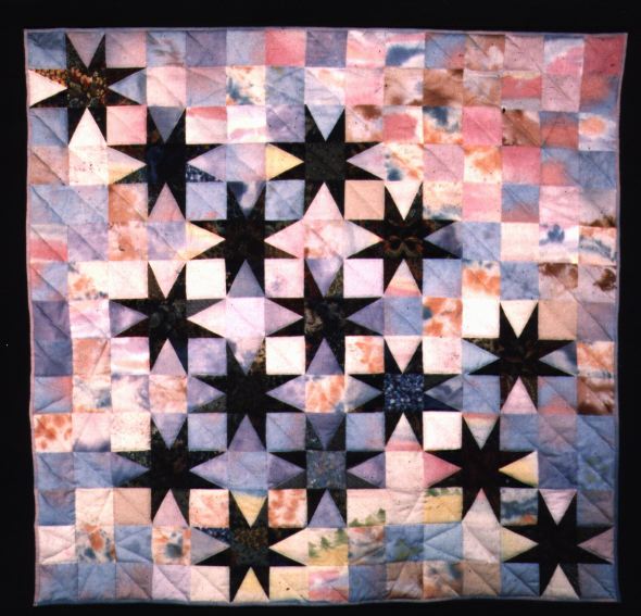 "Myth," a quilt by Sally Eklund